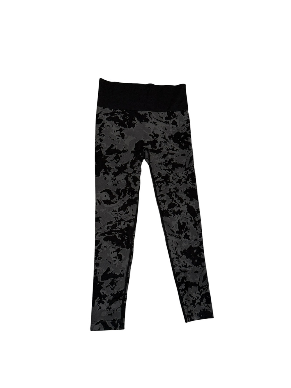 AnyBody Black Printed Leggings NWOT